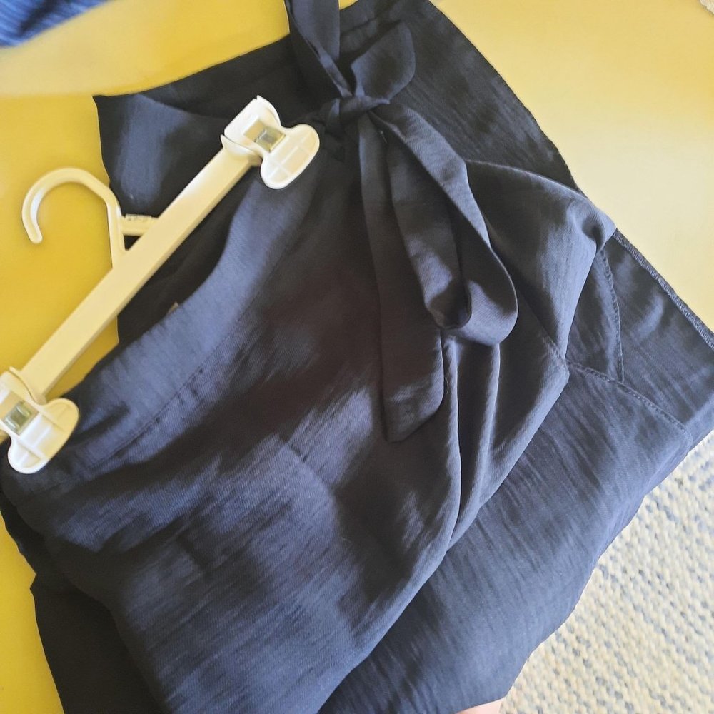 NWOT Maurices Navy Wrap Skirt  *BOGO*